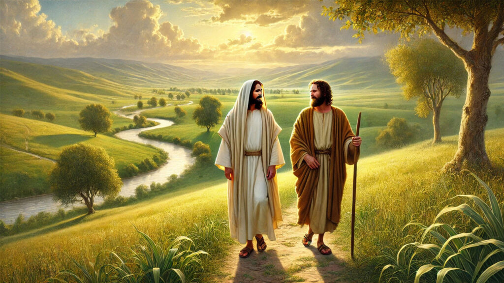 Jesus Christ and John The Baptist