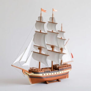 paper ship model